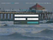 Tablet Screenshot of huntingtonbeachhomesearcher.com